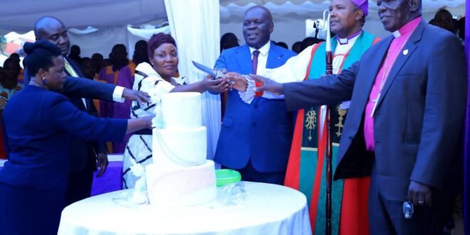 Bishop Kagodo Urges Faith and Diligence as Bishop Senior School Bids Farewell to Headteacher Kyakulaga