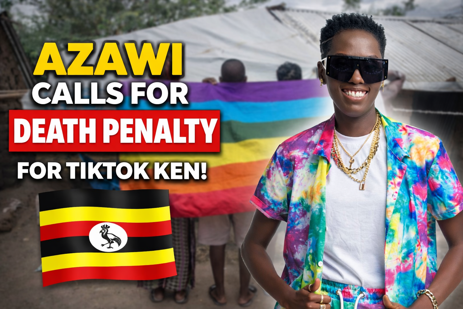 LGBTQ : Ugandan Singer Azawi Calls for Death Penalty for TikTok Personality Ken - The Hoima Post -