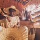 Scene of wicker basket making (Photo: @benin_tourisme_vibrant)