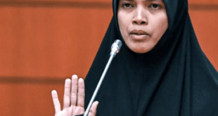 Marhamah Rosli (Photo: Bernama photo courtesy of Qnews / Malaysian National News Agency)