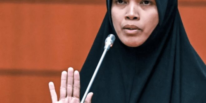 Marhamah Rosli (Photo: Bernama photo courtesy of Qnews / Malaysian National News Agency)