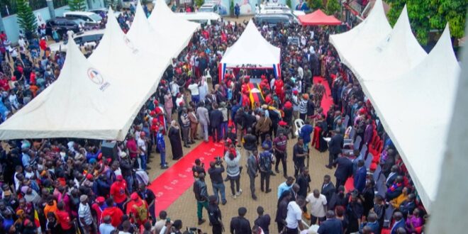 Hundreds Turn Up for Nakimuli’s Special Tribute at NUP headquarters