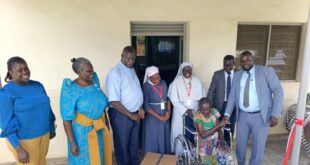 JMS Donates Medical Supply to St Joachim and St. Ann Elderly Support Mission in Arua