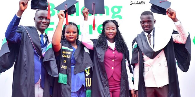 Kampala University Graduation: Captain Nsubuga Benjamin Leads Student-Athletes at the 23rd Celebrations | Voice of Bugerere