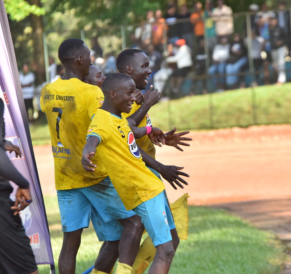 Ndejje, Kumi Complete Quarterfinal Line-Up in Pepsi University Football League | Voice of Bugerere
