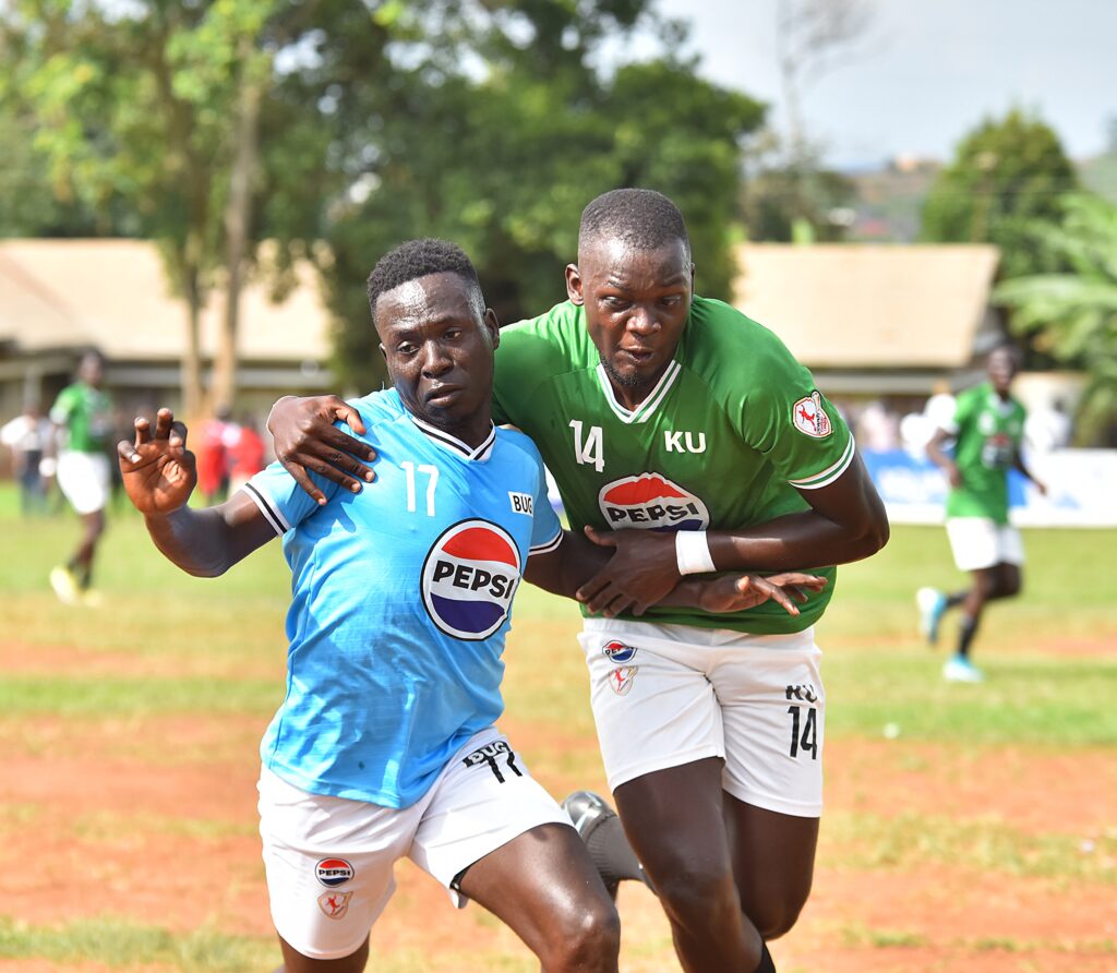 Pepsi UFL: Ten-Man Kampala University Hold Nerve for Crucial Away Goal at Bugema | Voice of Bugerere