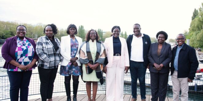 A Section of Embassy staff at the event
