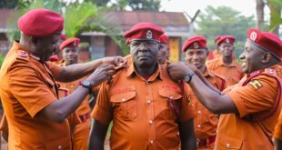 Junior Prisons Officers Promoted at Luzira Upper in Landmark Pipping Ceremony