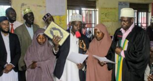 Sheikh Yasin Magezi Sworn In as Kadhi of Kyenjojo Muslim District