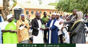 Sheikh Zubeir Achile Sworn In as First Kadhi of Bidi Bidi Muslim District