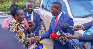 Ssenyonyi Hands Over Office of Leader of Opposition Ahead of New Parliamentary Leadership