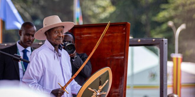 The  81-year-old Museveni Sworn In for new 5-year term as Uganda’s president - The Hoima Post -