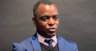 Ugandan human rights defender Frank Mugisha appeals for support from allies abroad. (Photo courtesy of Twitter)