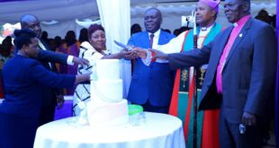 Bishop Kagodo Urges Faith and Diligence as Bishop Senior School Bids Farewell to Headteacher Kyakulaga