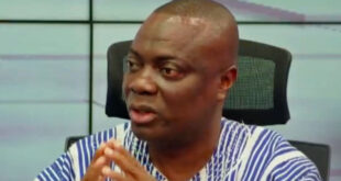 Mussah Dunkwah, executive director of Global Info Analytics. (Photo courtesy of Channel 1)