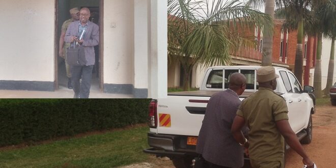 police officer on the CAO Muhwezi