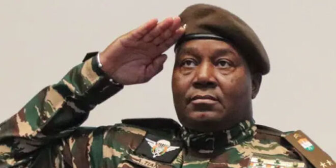 Niger's president and former coup leader Abdourahamane Tchiani. (Photo courtesy of the BBC)