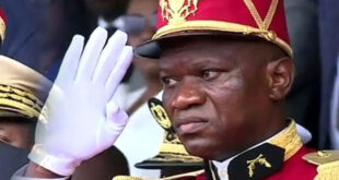 Gabon President Brice Oligui Nguema in 2023. (Photo courtesy of The Cable)