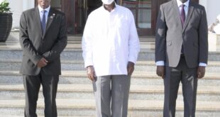 President Museveni President Over Swearing Ceremony of Deputy Chief Justice Moses Kazibwe