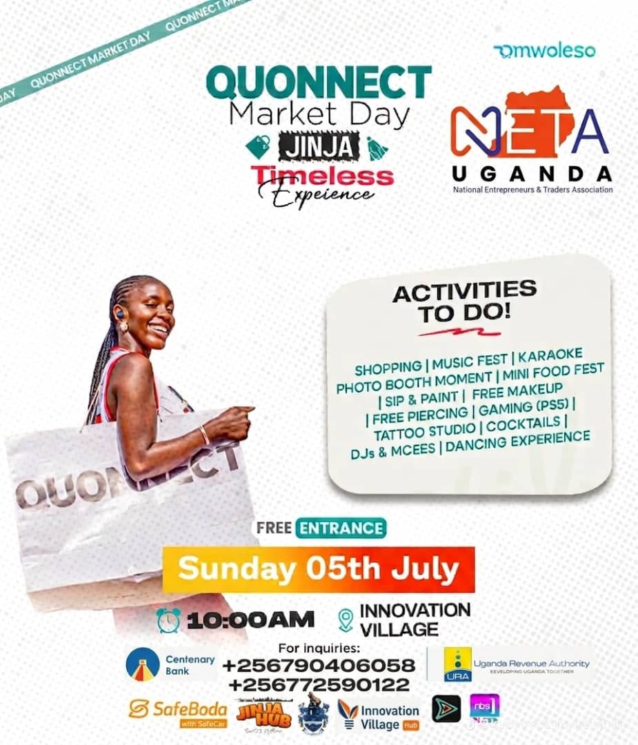 Jinja Set to Host NETA Market Day This Sunday, to Boost Trade and Entrepreneurship