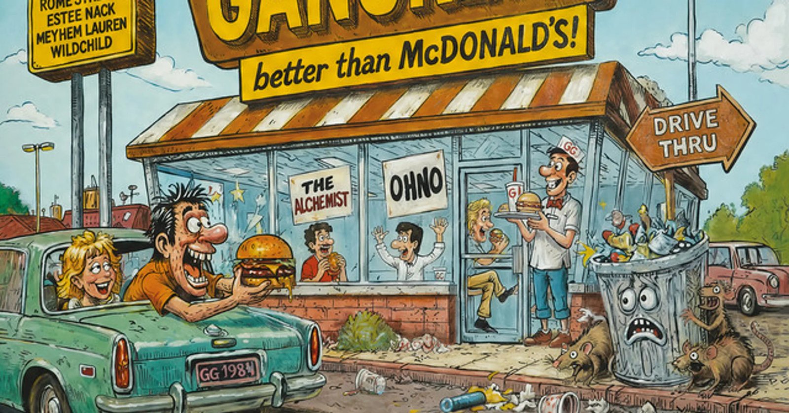 Better Than Mcdonald’s – Album By Gangrene (Oh No & The Alchemist)