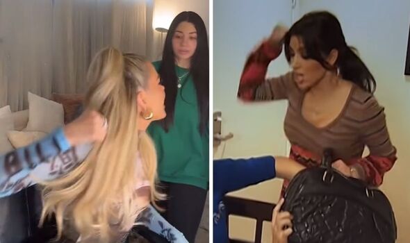 Khloe recreates her infamous fight with Kim in a hilarious TikTok 78608