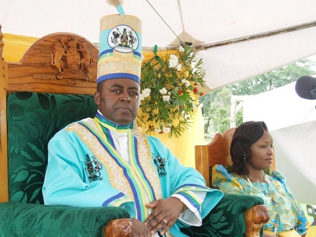 His majesty charles wesley mumbere returns after 7-years 30 rwenzururu
