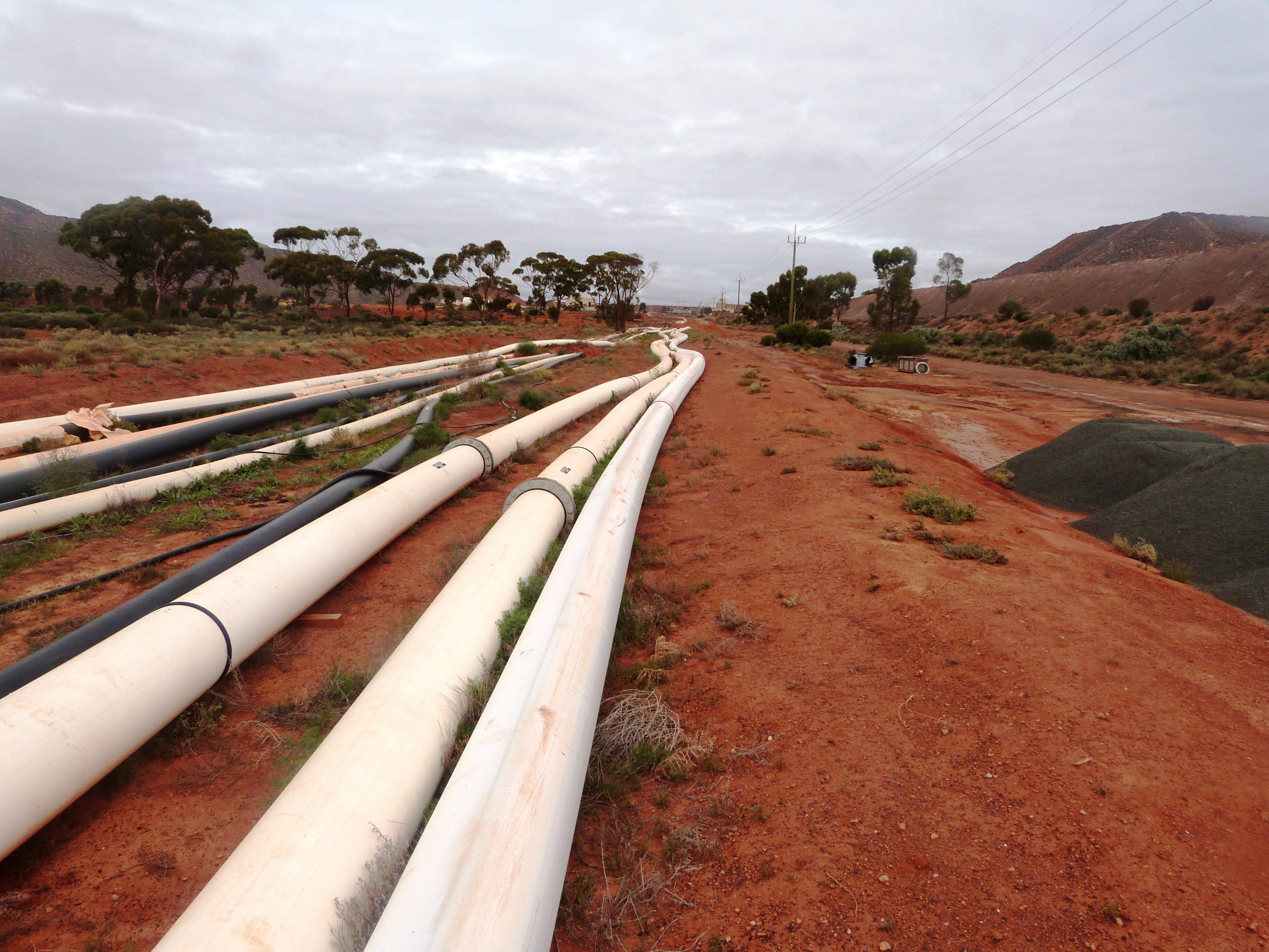 HDPE Pipeline in a harsh Australian environment scaled