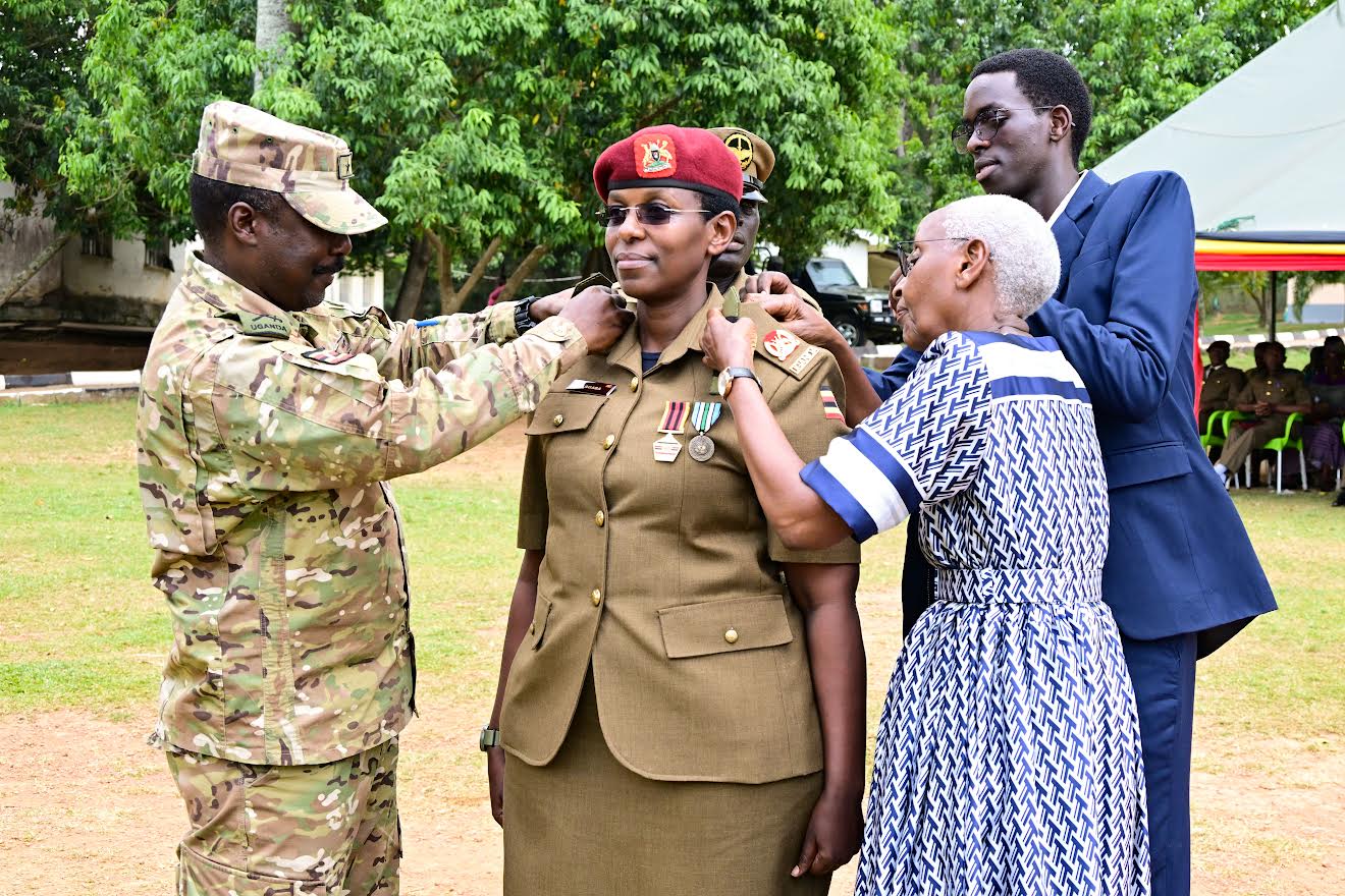 Promotion means new responsibilities- SFC deputy commander Brig Nyakikuru tells officers