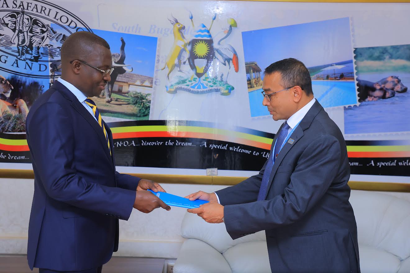 New UNICEF country representative presents credentials to Minister Mulimba