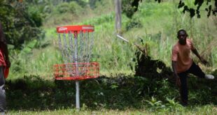 Disc Golf Pool Table Make Debut as UCU Prepares to