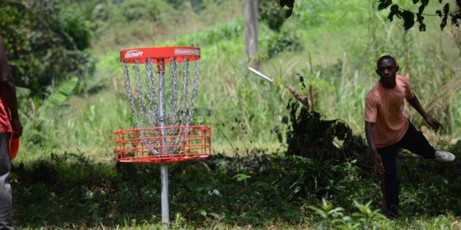 Disc Golf Pool Table Make Debut as UCU Prepares to