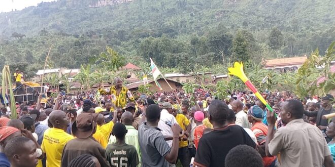 Eng Julius Nakiyi Receives A Huge Welcome In Bukyabo Subcounty