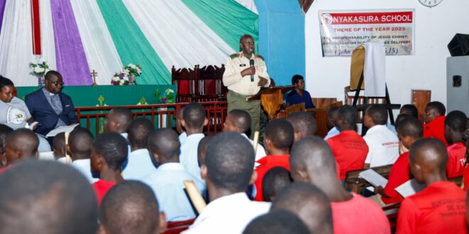 Fight Against Corruption Brig Gen Isoke Rallies Students to Embrace
