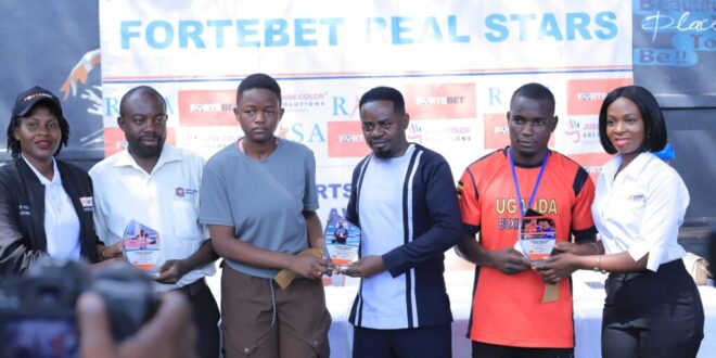 Fortebet Real Stars Monthly Awards Kiplimo Nakawala Manirola Shine Bright