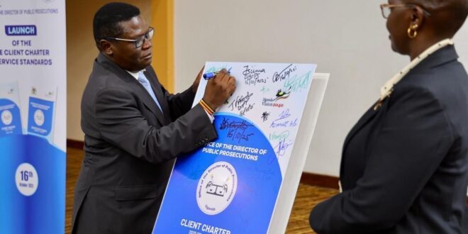 Improving Service Delivery ODPP Launches New Strategic Plan Client Charter