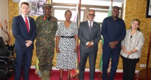 Minister Oboth Oboth New ICRC Head Discuss Stronger Cooperation on Peace