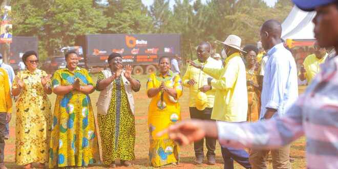 RACE FOR STATE HOUSE M7 triumphantly enters BUSOGA puts emphasis