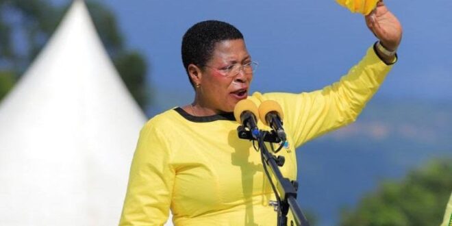 Speaker Anita Among Petitions EC to Gazette Her Bukedea MP