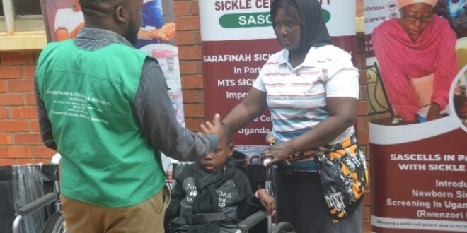 Wheelchairs and Testing Kits Boost Sickle Cell Care at Mukono