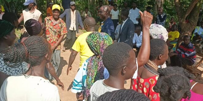 Wokuri Geofrey officially Launches His Campaigns in Bungokho South promises