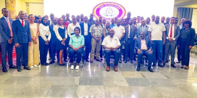 Advocates Justice sector stakeholders Equipped with Skills on ECCMIS