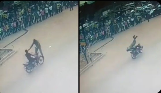 Boda boda rider arrested alleged attempted murder of a police
