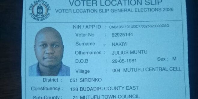 Budadiri Easts Eng Nakiyi Calls On Voters To Pick Voters