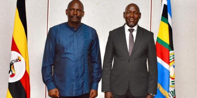 Director CID Pays a Courtesy Call on the Director of