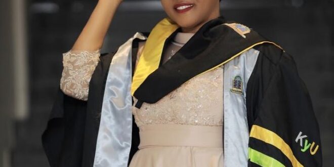 Inebantus mother graduates in Community rehabilitation at Kyambogo