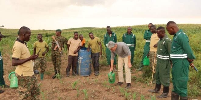 Japanese Prof Dr Jo Min Kim in Uganda