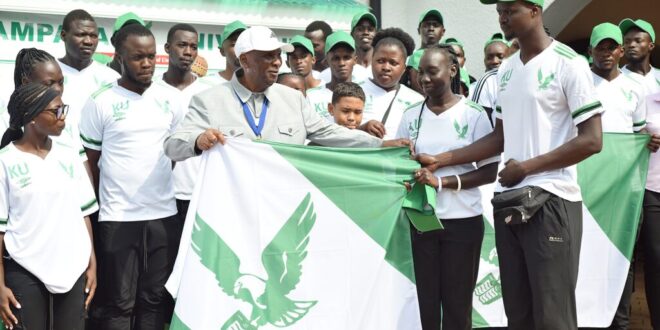 Kampala University Flags Off 170 Member Contingent for AUUS Games at