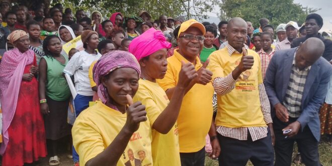 Kashari North MP Race Musinguzi Supporters Defect to Incumbent Bataringaya
