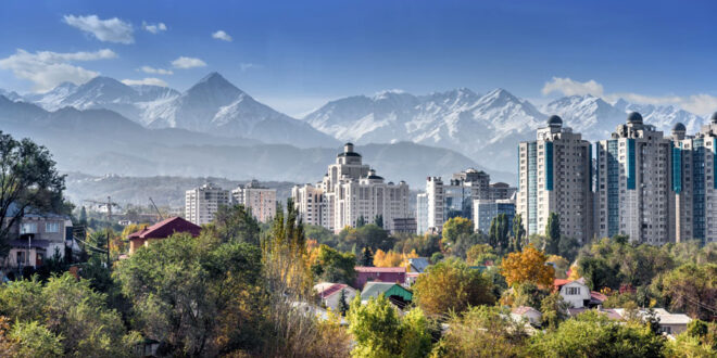 Almaty, the largest city in Kazakhstant (Photo courtesy of Expedia.com)